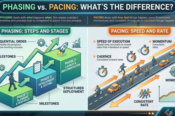 Phasing vs Pacing: What’s the Difference?
