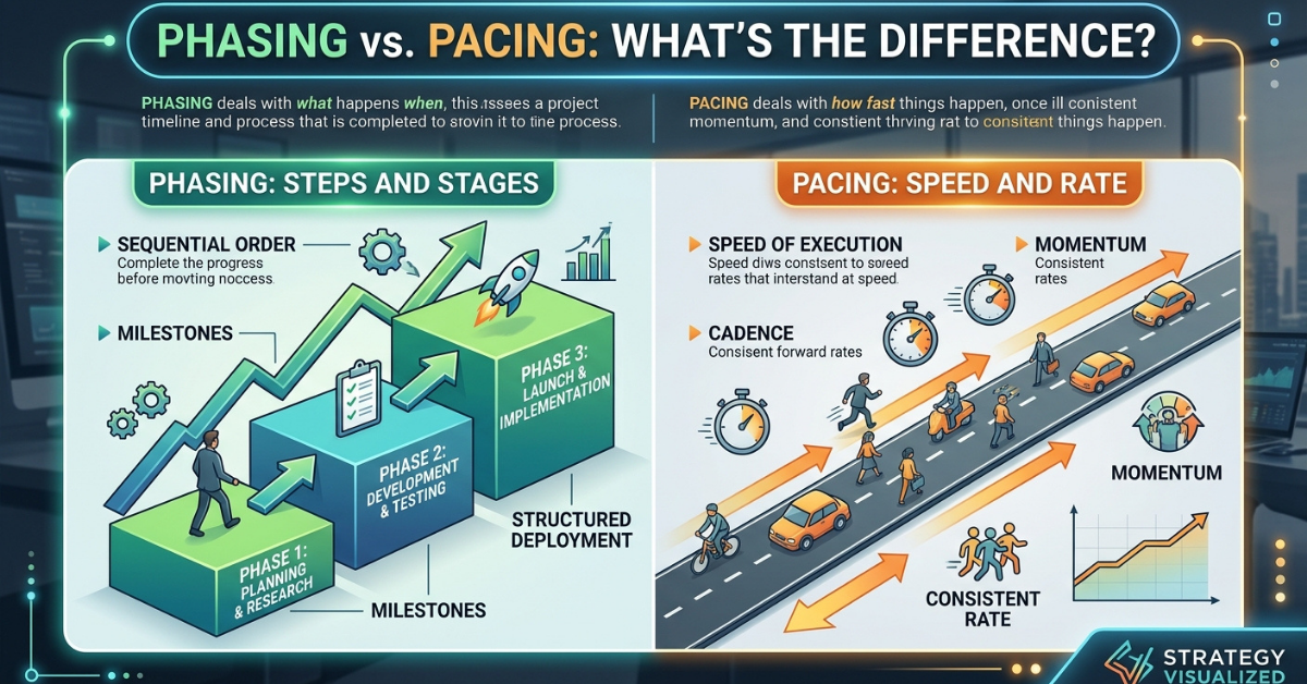 Phasing vs Pacing: What’s the Difference?