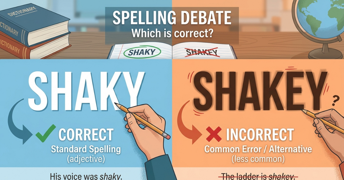 Shaky or Shakey: Which Spelling Is Correct?