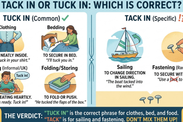 Tack In or Tuck In: Which Is Correct?