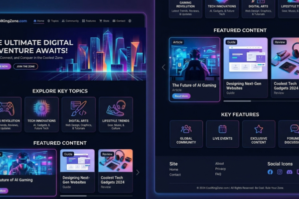 CoolKingZone.com Guide: Topics, Content & Features