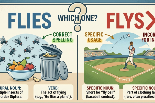 Flies or Flys: Which Spelling Is Correct?
