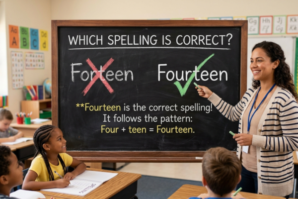 Forteen or Fourteen: Which Spelling Is Correct?
