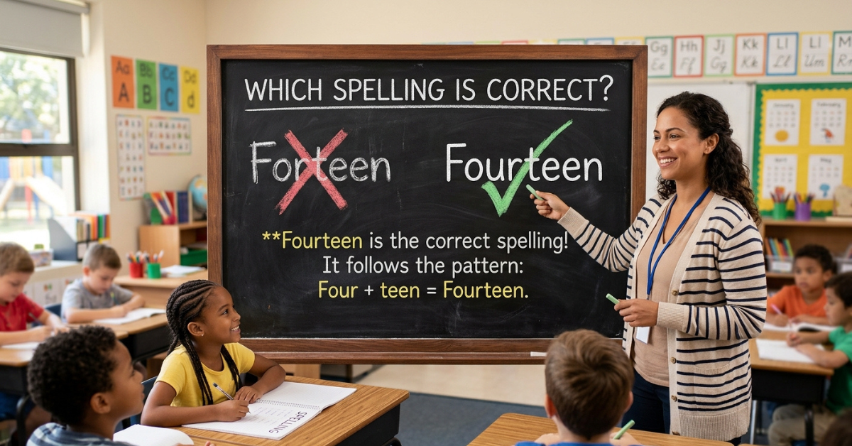 Forteen or Fourteen: Which Spelling Is Correct?