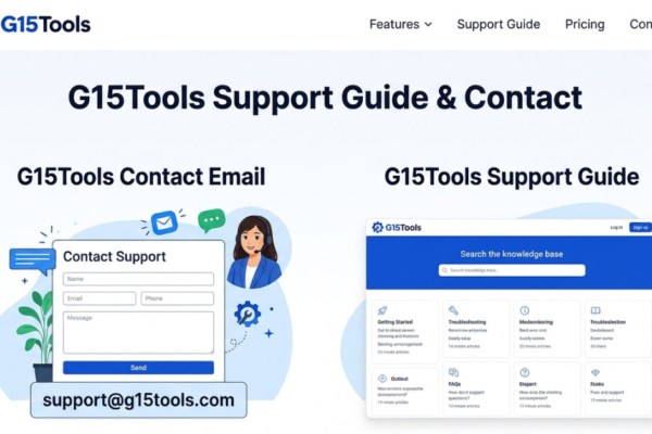 G15Tools Com Contact: Email & Support Guide