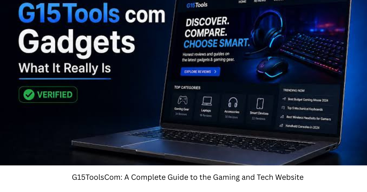 G15ToolsCom: A Complete Guide to the Gaming and Tech Website