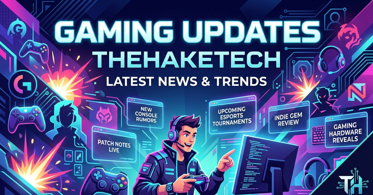 Gaming Updates TheHakeTech: Latest News & Trends