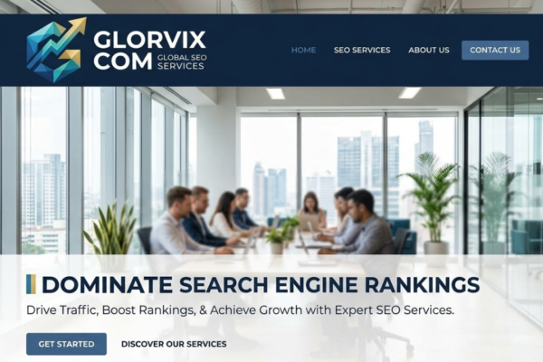 Glorvix Com SEO Services, About Us & Contact