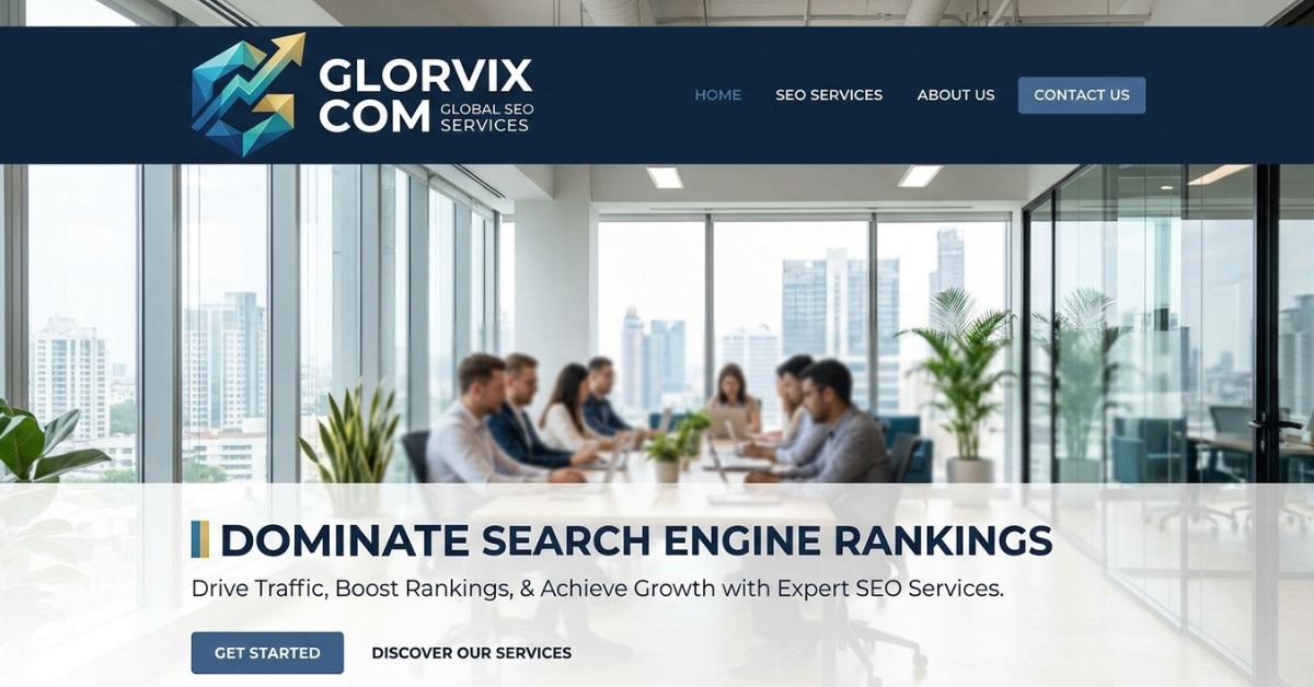 Glorvix Com SEO Services, About Us & Contact