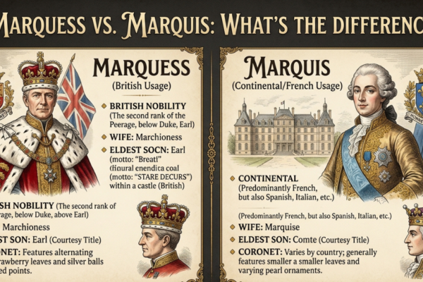 Marquess vs Marquis: What’s the Difference?