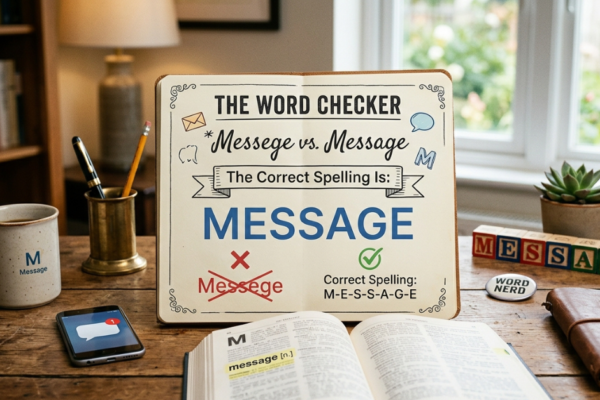 Messege or Message: Which Spelling Is Correct?