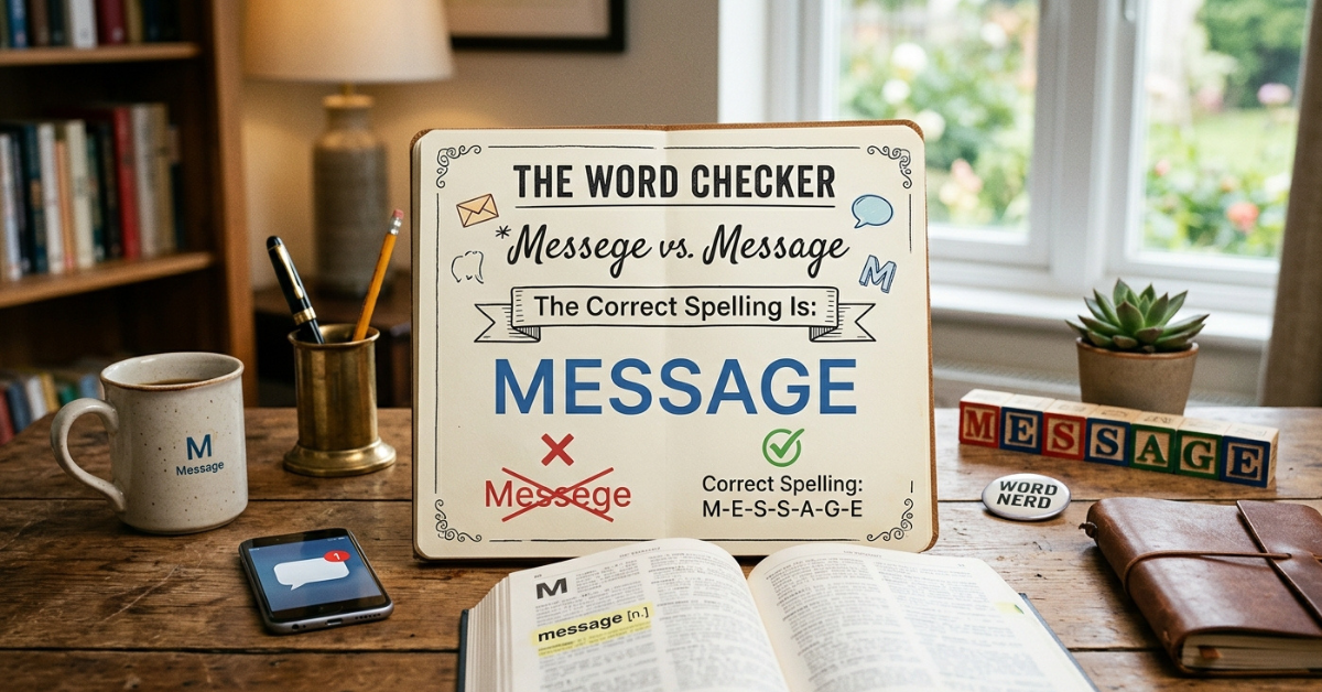 Messege or Message: Which Spelling Is Correct?