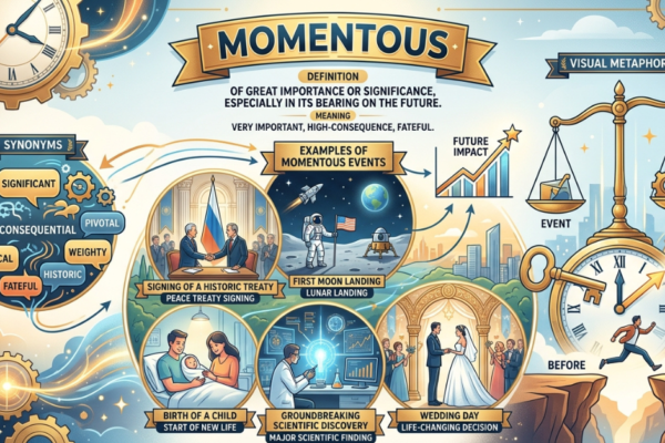 Momentous Definition, Meaning, Synonyms & Examples