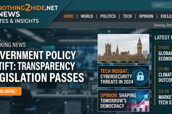 Nothing2Hide.net News: Latest Updates & Insights