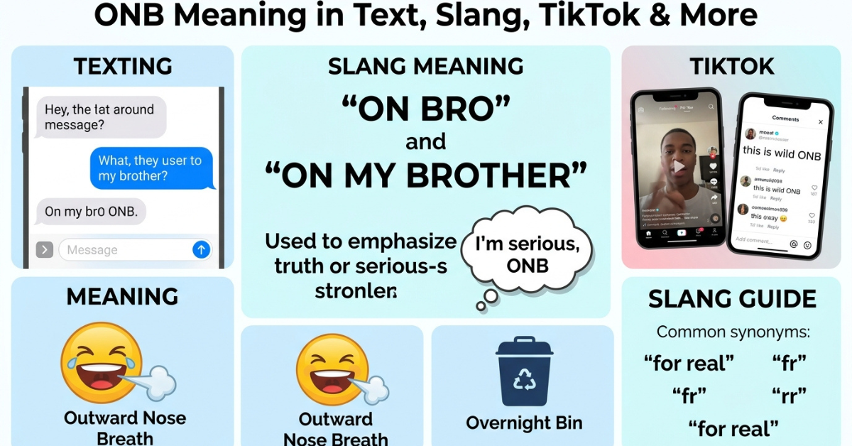 ONB Meaning in Text, Slang, TikTok & More