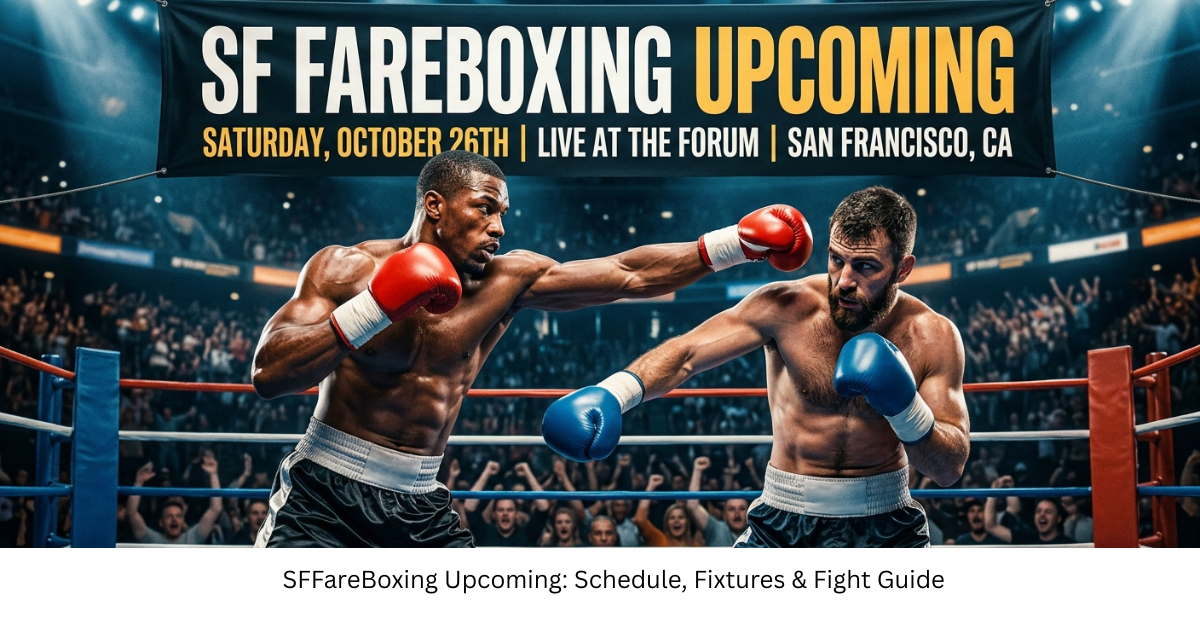 SFFareBoxing Upcoming: Schedule, Fixtures & Fight Guide