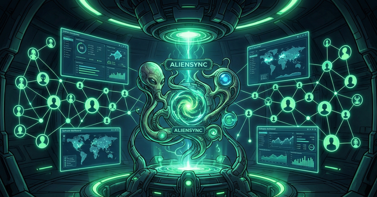 Socials and Softwares AlienSync: Complete Guide
