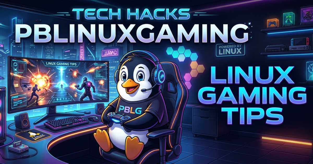 Tech Hacks PBLinuxGaming: Linux Gaming Tips