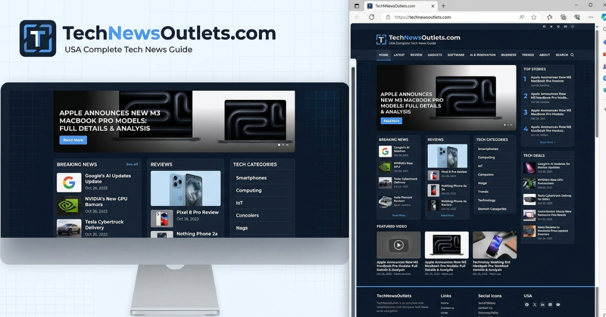 TechNewsOutlets.com USA: Complete Tech News Guide