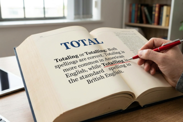 Totaling or Totalling: Which Spelling Is Correct?