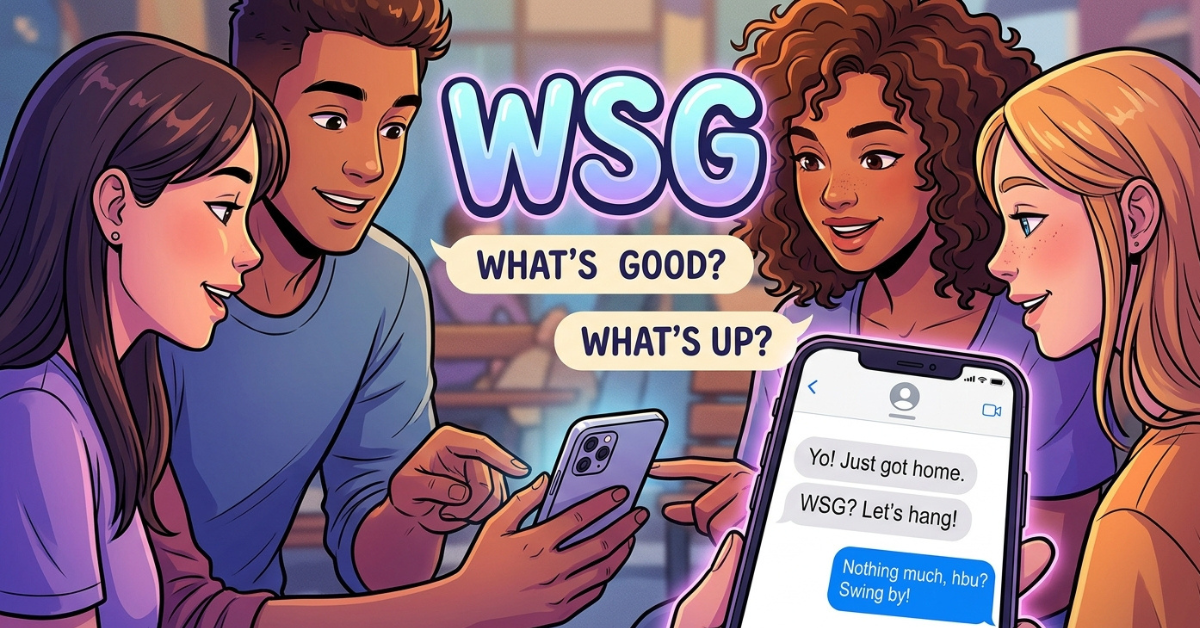 What Does WSG Mean in Texting & Slang?